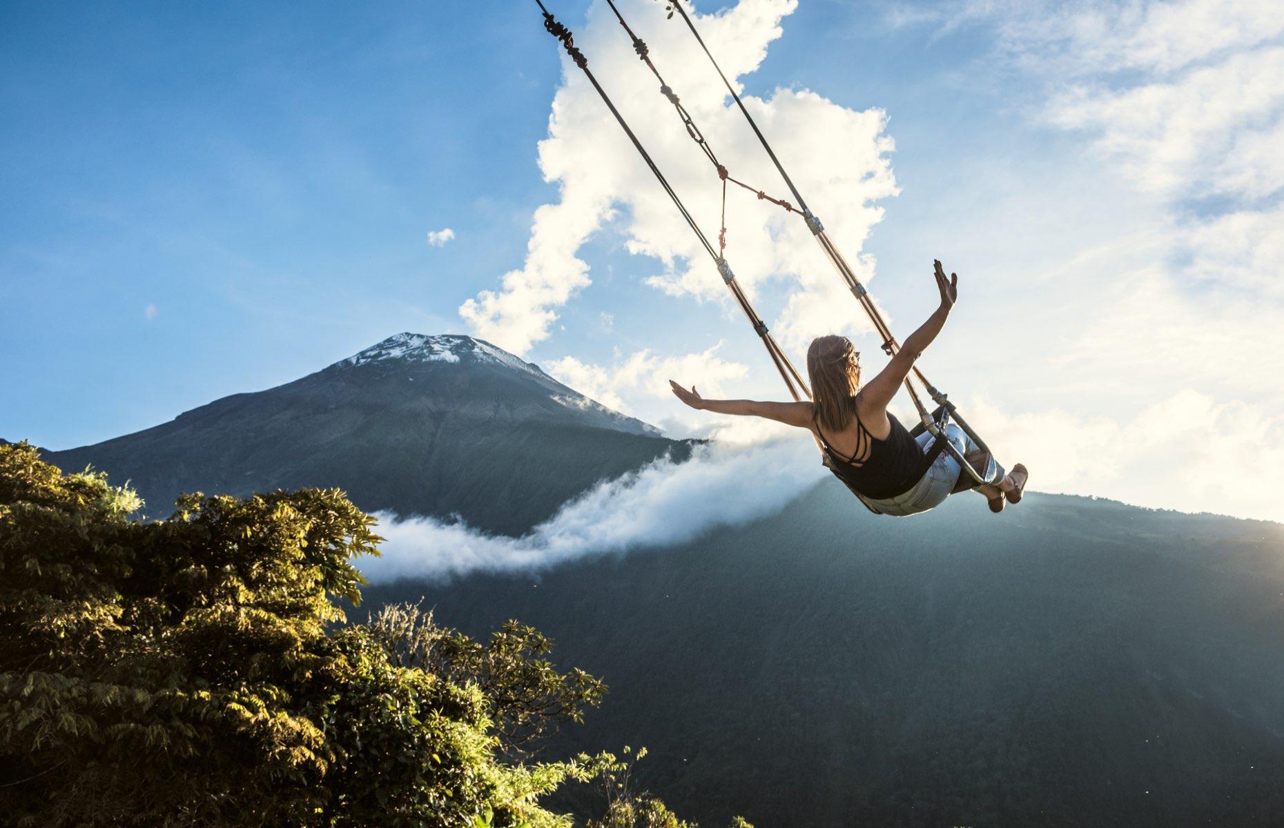 The Swing At The End Of The World, Tungurahua, Ecuador